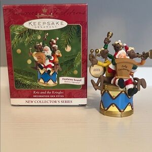 Hallmark Ornament - Kris and The Kringle